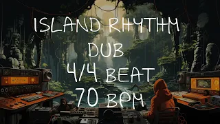 4/4 Drum Beat - 70 BPM - DUB - ISLAND RHYTHM