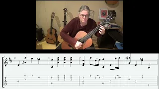 Michelle - the Beatles, arr. Sylvia Molenberg, with tabs and slices