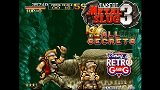 Metal Slug 3 (Neo Geo) - (Level 4 | Fio & Marco | All Secrets | Longplay)