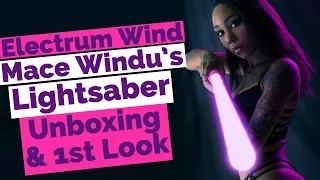 Mace Windu's Lightsaber: Ultra Sabers Unboxing Electrum Wind & Review