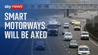Smart motorways due to be axed by government