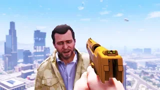 GTA 5 PC: REALISTIC RAGDOLLS 60FPS (EUPHORIA RAGDOLL OVERHAUL) #85