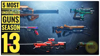 5 Most underrated guns in Destiny 2 Season 13 | 5 Best weapons opinion