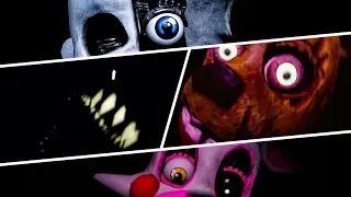 Five Nights at Freddy's VR Help Wanted All Jumpscares (Vent Repair)