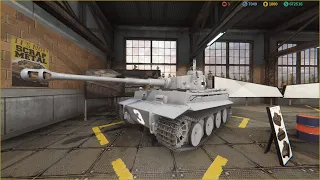 K3 ► TMS(Tank Mechanic Simulator) - Полная сборка легендарного Tiger (Белый тигр, если быть точнее)