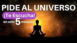 ✅ PODEROSA AFIRMACION ✅  PIDE al UNIVERSO  cada Mañana 💫 con la Ley de la Atracción en 5 Minutos