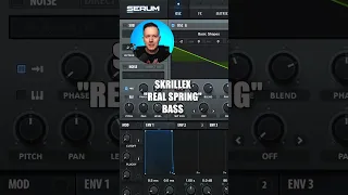 How to: Skrillex “Real Spring” Bass in Serum #samsmyers #shorts #sounddesign