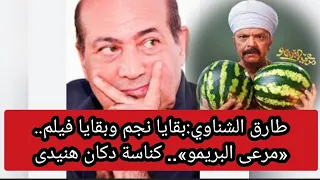 طارق الشناوي:بقايا نجم وبقايا فيلم.. «مرعى البريمو».. كناسة دكان هنيدى