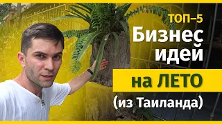 Бизнес идеи из Таиланда на ЛЕТО!