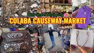 Colaba Causeway Shopping-Best Street Shopping In Colaba,Mumbai-Colaba Causeway Market