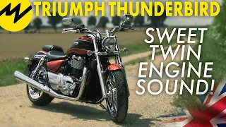 The Triumph Thunderbird and its parallel-twin engine sound | Motorvision International