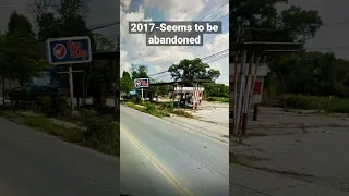 Chicago Gas Station has seen better days.. #chicago  #hood #googlemaps #abandoned