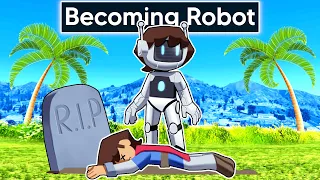 I Died and Became a Robot In GTA 5!