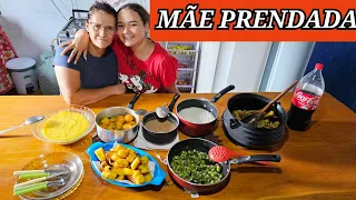 NOSSO PRIMEIRO ALMOÇO RETORNO AS AULAS🥹MINHA MÃE PREPAROU🎊UMA SURPRESA🙏PRA MIM❤️COMIDA MAIS AMO