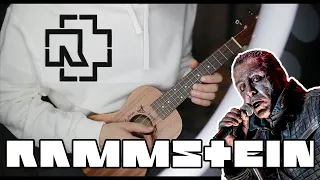 10 Rammstein riffs on Ukulele part #2 (TAB)