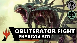 🥊 O BRABO CHEGOU! OBLITERATOR FIGHT no STANDARD com PHYREXIA! (Magic Arena)