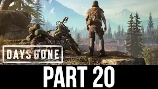 DAYS GONE Part 20 Gameplay Walkthrough - FINDING BOOZER (Full Game)