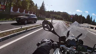 Sibiu - GS1200 ride out of Sibiu, Raw video - Turn your volume off..!