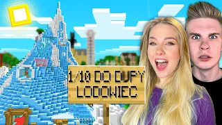 OPROWADZAM WAS po UKOŃCZONYM LODOWCU + REAKCJA JULI w Minecraft! 😂 (wkurzyła mnie)