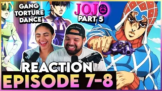 MISTA'S FLASHBACK and STAND! - JJBA Golden Wind Episode 7-8 Reaction