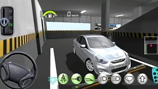 HYUNDAI ACCENT MİNİCAR AUTOPARK PARKİNG | EN İYİ ARABA SÜRÜŞ OYUNU | 3D DRİVİNG CLASS