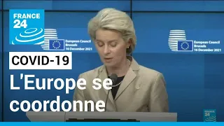 Covid-19 : L'Europe se referme face au variant Omicron mais se coordonne • FRANCE 24