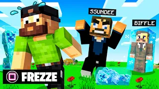 Toxic Freeze Tag Battle in Minecraft