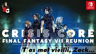 TEST: CRISIS CORE FF7 Reunion sur Nintendo Switch.