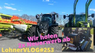 LohnerVLOG#253 2x Neuerwerb abholen I Fendt elek. Steuergerät I Terex TC16 Kraftstoffpumpe tauschen