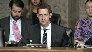 April 27, 2023: Senator Cotton Q&A during Senate Armed Services Committee