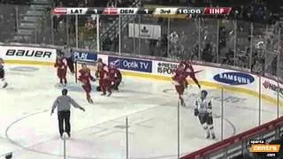 WC 2012 U-20 : Latvia - Denmark 2:1 OT ; 04.01.2012.