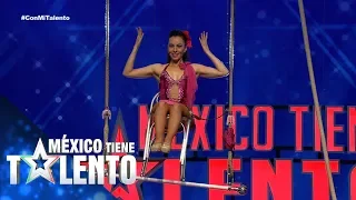 ¡La dama del trapecio en las alturas! | Temporada 3 | Programa 10 | México Tiene Talento