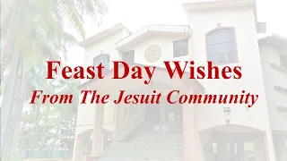 Wishes from the Jesuit Community - Our Church Feast Day