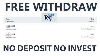 +$30 USD Free Bonus no deposit signup and get free bonus tegwallet live payment proof