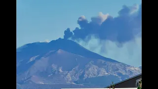 Etna Time Lapse - 1. October 2020