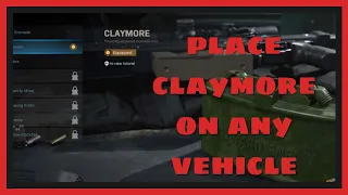 COD WarZone, Claymores on vehicles exploit and mine traps.