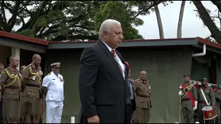 Fijian Prime Minister attends Commemoration Service
