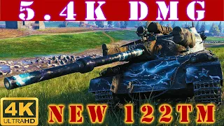 ✔️ 122 TM WoT ◼️ 5.4K Damage • THE LUNAR CHALLENGE ◼️ WoT Replays gameplay