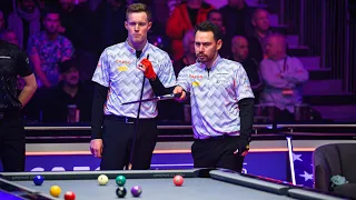 Match 2 | Albin Ouschan/Eklent Kaçi vs Tyler Styer/Chris Reinhold | 2021 Mosconi Cup