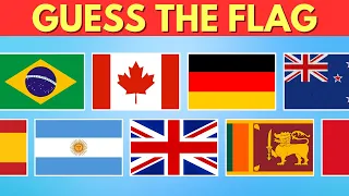 Guess the Flag Quiz 🌍 | Can You Guess these 60 Flags?