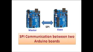 SPI communication between two arduino boards