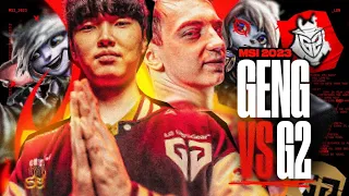 G2 VS GENG MSI BEST OF 5'S BEGIN - CAEDREL