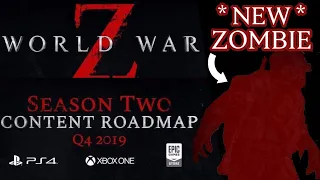 World War Z Season 2 | WWZ New Update and DLC | Crossplay and New Zombie!