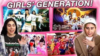 FIRST TIME Reacting to GIRLS' GENERATION! (Into the New World, Gee, Genie, Kissing You ~ SNSD)