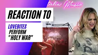 Voice Teacher Reacts to LOVEBITES perform Holy War [Live at Zepp DiverCity Tokyo 2020]