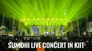 Sunidhi Chauhan live performance in KIIT University,Star night in KIIT#youtube#silverjuiblee#sunidhi