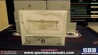 2019 Topps Luminaries Baseball (Choose Team Case Break #1)