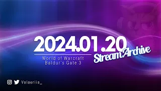 Stream Archive: 2024.01.20 - WoW & BG3