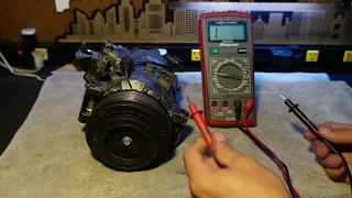 How to check your cars A/C compressor clutch coil. 3 Easy Ways!