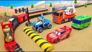 Mega RC Trucks RC Heavy Haulage RC Car Transport RC Traktor Volvo Lesu BL71 RC Wheel Loader Dozer!!